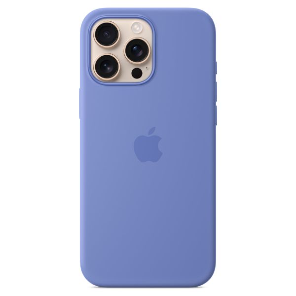 Apple Coque en silicone MagSafe Apple iPhone 16 Pro Max - Periwinkle