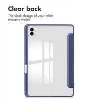 imoshion Coque tablette rigide Trifold Samsung Galaxy Tab S11 Ultra - Bleu foncé