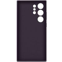 Samsung Coque originale en cuir vegan Samsung Galaxy S24 Ultra - Dark Violet