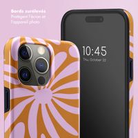 Selencia Coque arrière Vivid Apple iPhone 15 Pro Max - Modern Bloom Pink