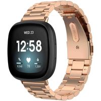 imoshion Bracelet en acier Fitbit Versa 4 / 3 / Sense (2) - Rose Doré