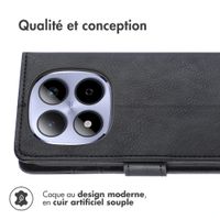 imoshion Étui de télephone portefeuille de luxe Xiaomi Redmi Note 15 Pro Plus (5G) - Noir