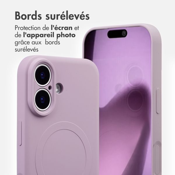imoshion Coque Couleur avec MagSafe Apple iPhone 17 - Violet