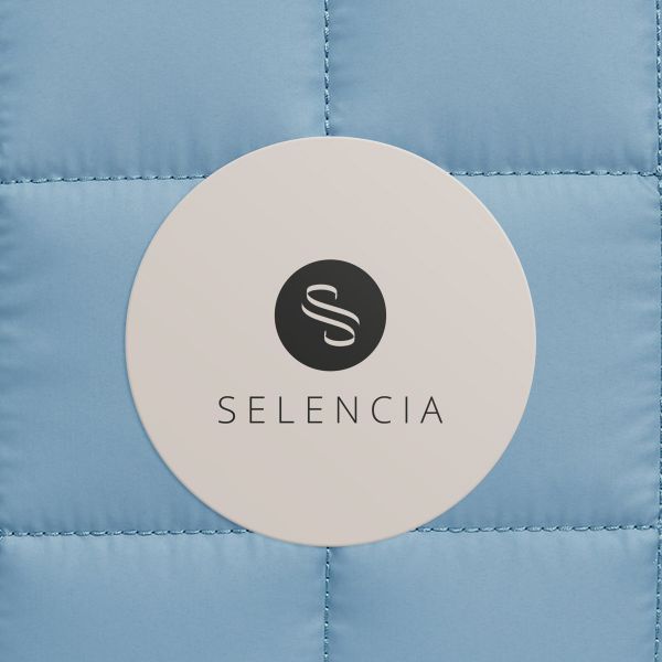 Selencia Pochette ordinateur Puffy 15-16 pouces - Slate Blue