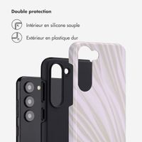 Selencia Coque arrière Vivid Samsung Galaxy S23 - Nature Light Brown
