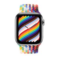 Apple Bracelet Solo tressé Apple Watch | 44/45/46/49 mm - Taille 1 - Pride Edition