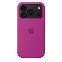 Apple Coque en silicone avec MagSafe Apple iPhone 18 Pro - Magenta