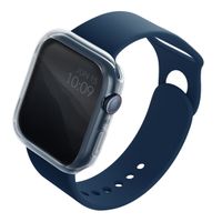 Uniq 2x Coque Glase Softcase Apple Watch 7 / 8 / 9 - 41 mm - Clear / Smoke