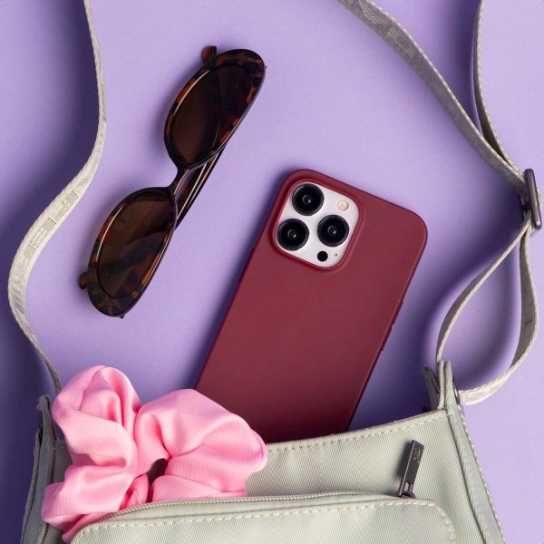 imoshion Coque Couleur Apple iPhone 12 (Pro) - Wine Red