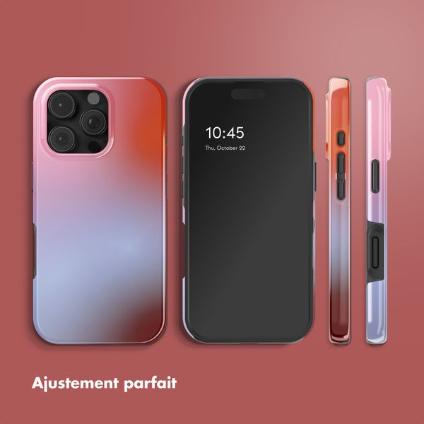 Selencia Coque arrière Vivid avec MagSafe Apple iPhone 16 Pro Max - Gradient Soft Blush
