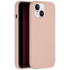 Accezz Coque Liquid Silicone Apple iPhone 15 - Rose