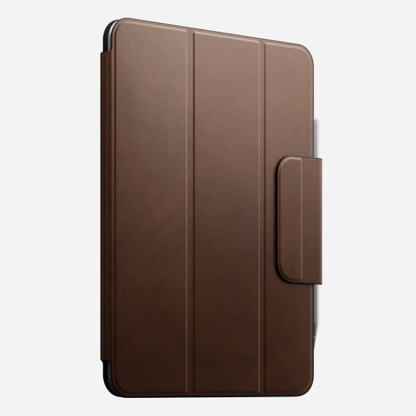 Nomad Leather Folio case Apple iPad Pro 11 (2025) M5 / (2024) M4 - Marron