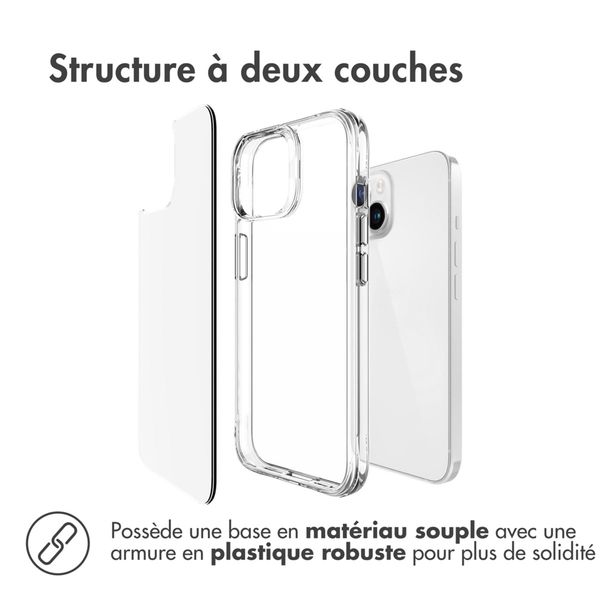 imoshion Coque Rugged Air Apple iPhone 15 - Transparent