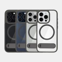 Accezz Coque arrière Hold avec MagSafe Apple iPhone 15 Pro - Grey