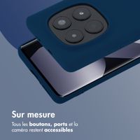 imoshion Coque Couleur Xiaomi Redmi Note 15 (4G) - Bleu foncé