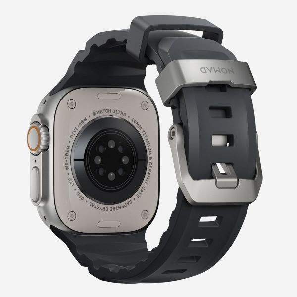 Nomad Bracelet Rocky Point Apple Watch | 44/45/46/49 mm - Storm / Titanium