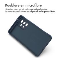 imoshion EasyGrip Backcover Samsung Galaxy A53 - Bleu foncé