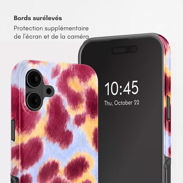 Selencia Coque arrière Vivid avec MagSafe Apple iPhone 16 - Rebel Crush