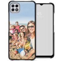 Concevez votre propre coque rigide Samsung Galaxy A22 (5G) - Noir