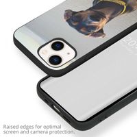 Concevez votre propre coque en gel Apple iPhone 13 - Noir