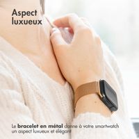 imoshion Bracelet magnétique milanais Apple Watch | 38/40/41/42 mm - Taille S - Rose Doré