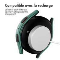 imoshion Coque rigide à couverture complète Samsung Galaxy Watch 5 - 40 mm - Vert foncé