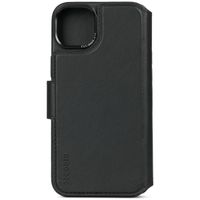 Decoded Portefeuille détachable 2 en 1 en cuir Apple iPhone 15 Plus - Noir