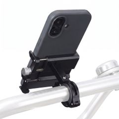 imoshion Support de téléphone en aluminium pour vélo - Léger - Universel - Noir