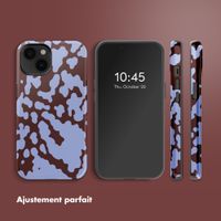 Selencia Coque arrière Vivid avec MagSafe Apple iPhone 14 - Moo'd Lavender Glow