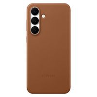 Samsung Original Coque KindSuit en Cuir Végan Samsung Galaxy S25 FE - Tan