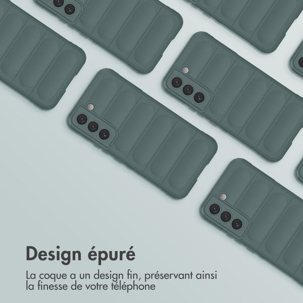 imoshion EasyGrip Backcover Samsung Galaxy S22 - Vert foncé