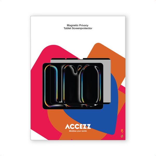 Accezz Protecteur d'écran de confidentialité magnétique Apple iPad Pro 13 (2025) M5 / (2024) M4
