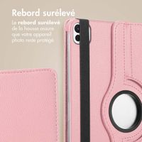 imoshion Coque tablette rotatif à 360° Apple iPad Pro 13 (2025) M5 / (2024) M4 - Rose