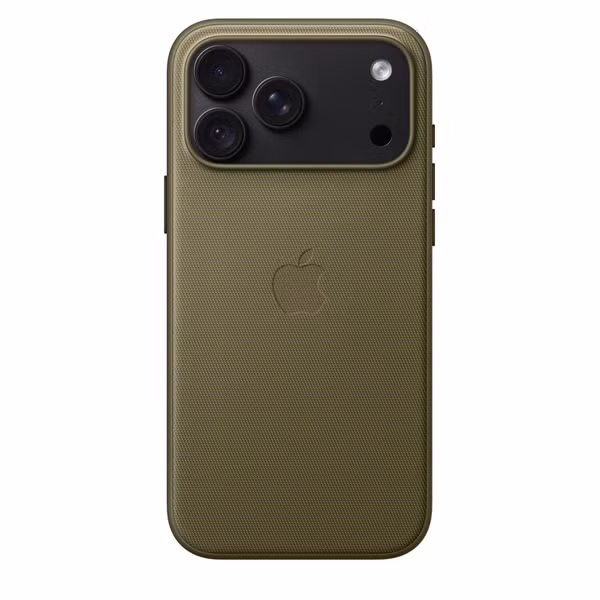 Apple Coque TechWoven avec MagSafe Apple iPhone 18 Pro Max - Olive