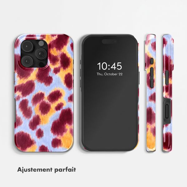 Selencia Coque arrière Vivid avec MagSafe Apple iPhone 16 Pro - Rebel Crush