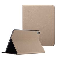 Selencia Coque tablette Riva Apple iPad Air 11 pouces (2026) M4 / (2025) M3 / (2024) M2 / Air 5 (2022) / Air 4 (2020) - Beige