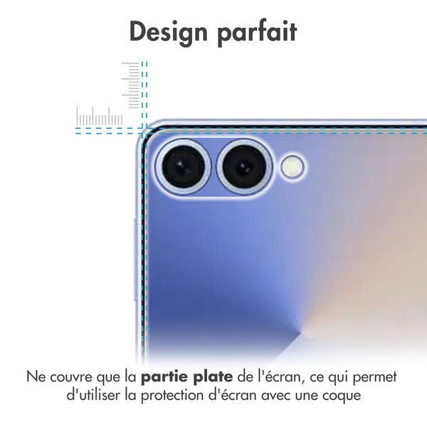 imoshion Protection d'écran Film 3pack Samsung Galaxy Z Flip 7