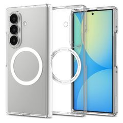 Spigen Coque Ultra Hybrid Pro MagFit Samsung Galaxy Z Fold 8 - Clear / White