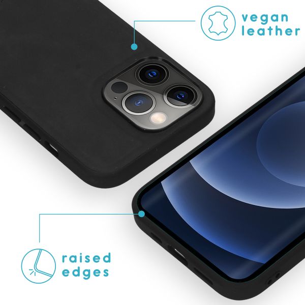 imoshion Etui de télephone luxe 2-en-1 amovible Apple iPhone 13 Pro - Noir