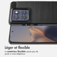 imoshion Coque Brushed Motorola Edge 60 Fusion - Noir