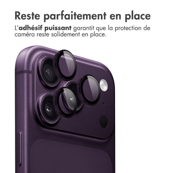 imoshion Lot de 2 protections d'objectif de caméra pour Apple iPhone 18 Pro / 18 Pro Max - Plum
