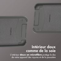 imoshion Coque arrière Color avec cordon amovible et MagSafe Apple iPhone 17e / 16e - Black Coffee