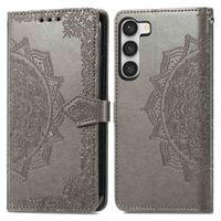 imoshion Etui de télephone Mandala Samsung Galaxy S23 Plus - Gris