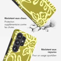 Selencia Coque arrière Vivid avec MagSafe Samsung Galaxy S26 Ultra - Chalky Bloom