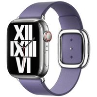 Apple Bracelet Leather Band Modern Buckle Apple Watch | 38/40/41/42 mm - Taille S - Wisteria