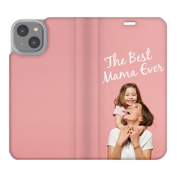 Concevez votre propre housse portefeuille Apple iPhone 14 - Blanc
