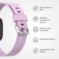 imoshion Bracelet silicone Fitbit Versa / Versa 2 / Versa Lite - Taille S - Rose Poudré