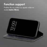 imoshion Étui de téléphone portefeuille Slim Oppo Find X9 Ultra - Noir