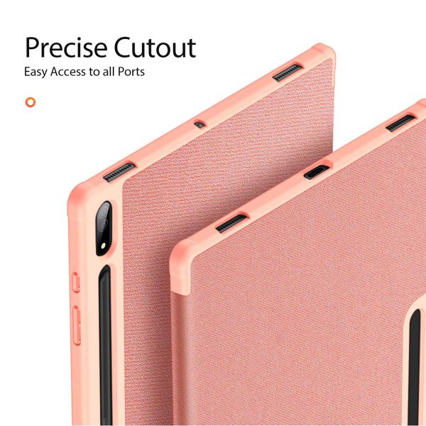 Dux Ducis Coque tablette Domo Galaxy Tab S8 Ultra - Rose
