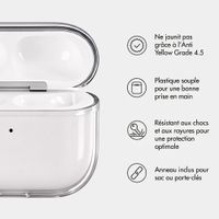 imoshion Coque souple Clear Apple AirPods Pro 2 - Smokey Black